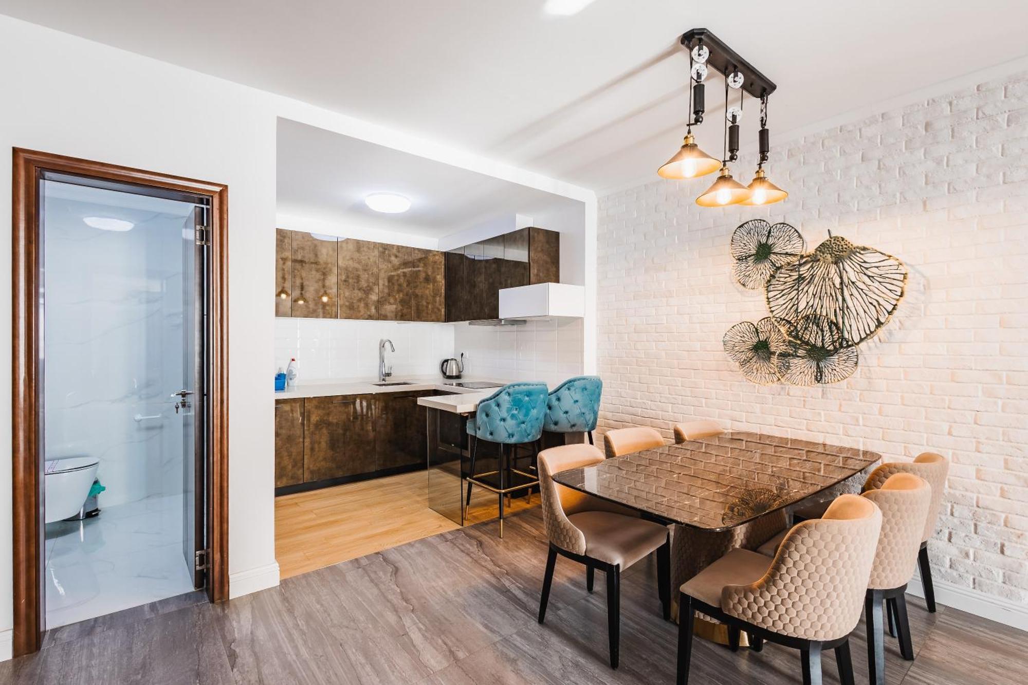 Dollaku Apartments بار الغرفة الصورة